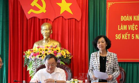 Trưởng ban Dân vận Trung ương Trương Thị Mai làm việc tại tỉnh Đắk Nông Trưởng ban Dân vận Trung ương Trương Thị Mai làm việc tại tỉnh Đắk Nông
