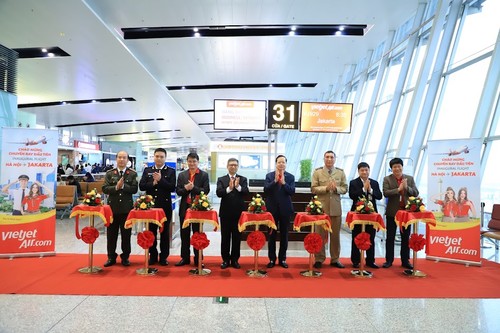 Maskapai Vietjet Meresmikan Lini Penerbangan Langsung Hanoi Jakarta