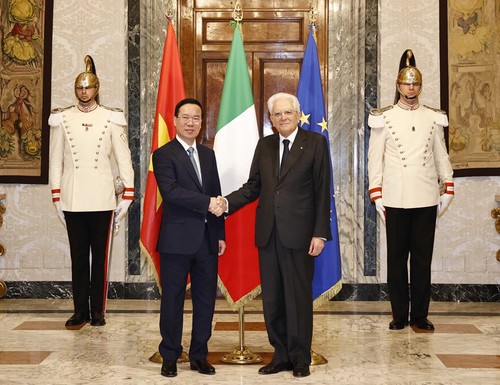 Vietnam Italy Issue Joint Statement