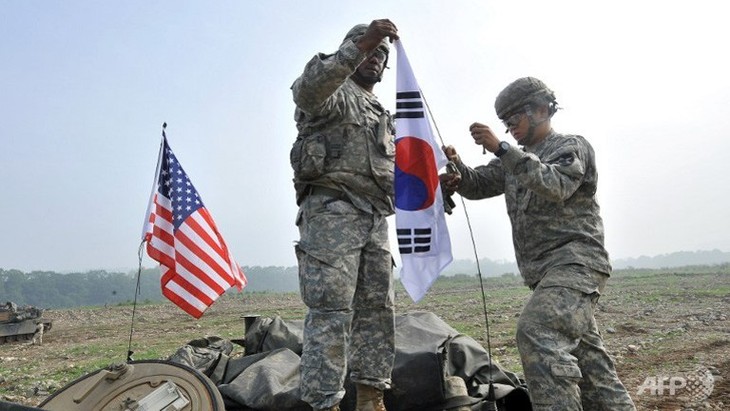 米韓、軍事演習を開始 - ảnh 1