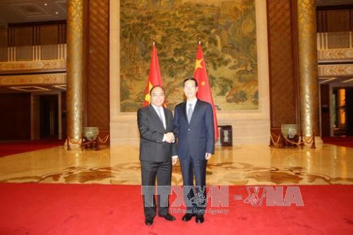 フック副首相、中国の副首相と会談 - ảnh 1
