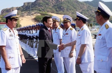 サン主席、カムラン港の完成式に出席 - ảnh 1