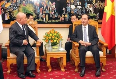 クアン公安大臣、日本の内閣官房参与と会見 - ảnh 1