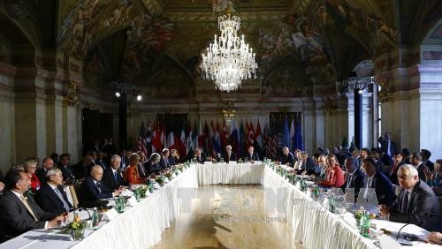シリア停戦の強化確認=和平協議、再開期日触れず-関係国外相会合・ウィーン - ảnh 1
