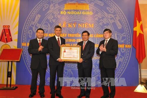 外務省領事局の「伝統の日」70周年記念式典 - ảnh 1