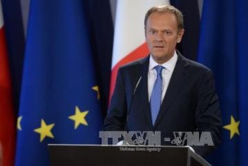 EU大統領 英国との離脱交渉方針を発表 - ảnh 1