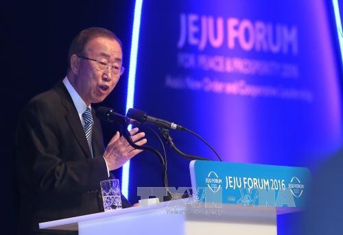 国連の潘基文事務総長、南北対話促す - ảnh 1