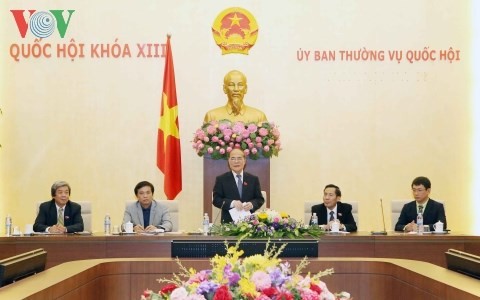 阮生雄主席会见东盟记者联合会代表团 - ảnh 1