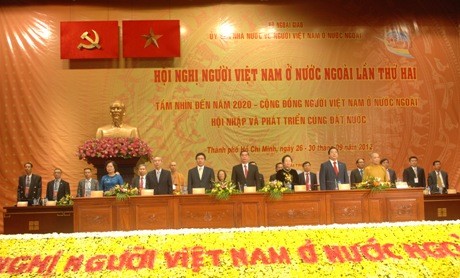 Clôture de la conférence consacrée à la communauté vietnamienne de l’étranger - ảnh 1