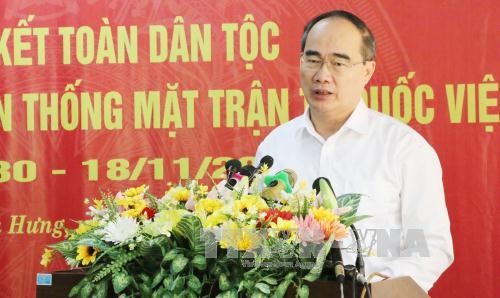 Nguyen Thien Nhan beglückwünscht Gläubige des Caodaismus - ảnh 1