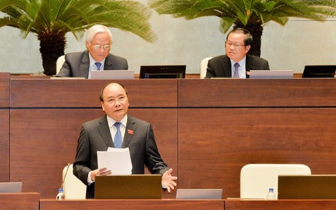 MN Vietnam melakukan interpelasi terhadap PM Nguyen Xuan Phuc - ảnh 1