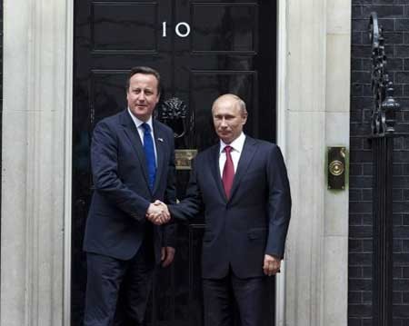 Визит Владимира Путина в Великобританию - ảnh 1