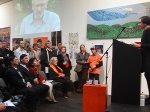 Выставка картин, посвящённая вьетнамским жертвам дефолианта «эйджент орандж» - ảnh 1