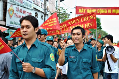 Mít tinh hưởng ứng Tháng hành động quốc gia phòng, chống AIDS - ảnh 3