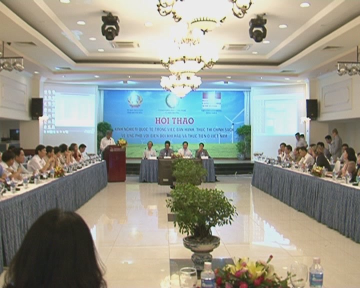 Việt Nam tham khảo kinh nghiệm quốc tế về ứng phó biến đổi khí hậu - ảnh 1