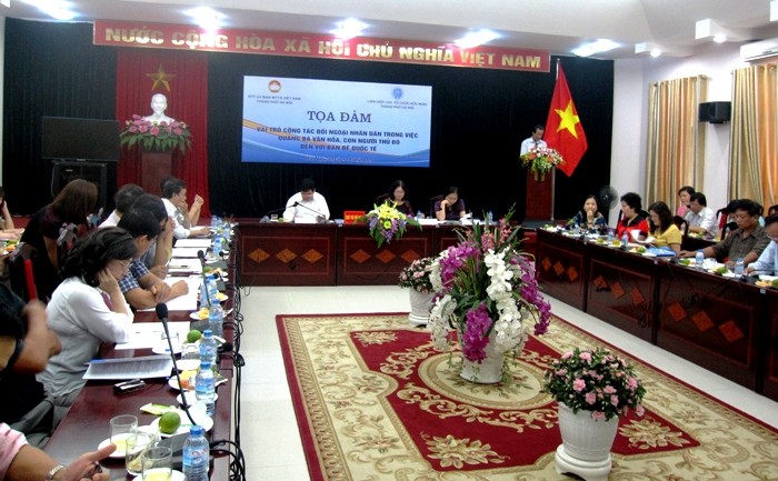 Công tác đối ngoại nhân dân trong việc quảng bá văn hóa, con người Thủ đô ra thế giới - ảnh 1