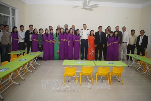 Bộ Tư lệnh Thái Bình Dương- Hoa Kỳ tài trợ xây dựng trường mầm non tại Thừa Thiên - Huế - ảnh 1