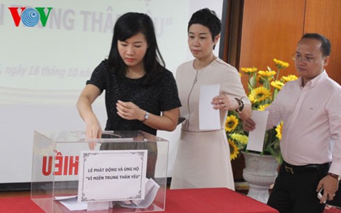 VOV raises fund for flood victims - ảnh 2