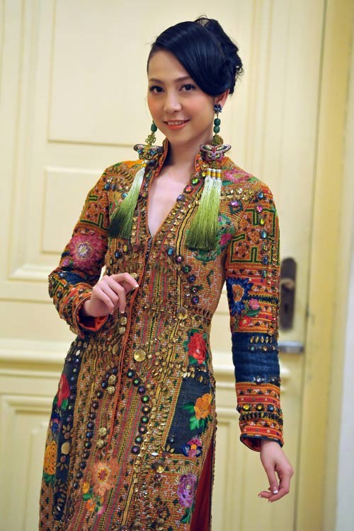 El Ao Dai enorgullece a Vietnam - ảnh 5