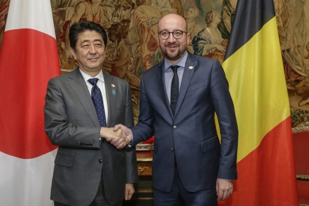 Japón dispuesto a fomentar cooperación con Bélgica en lucha contra terrorismo - ảnh 1