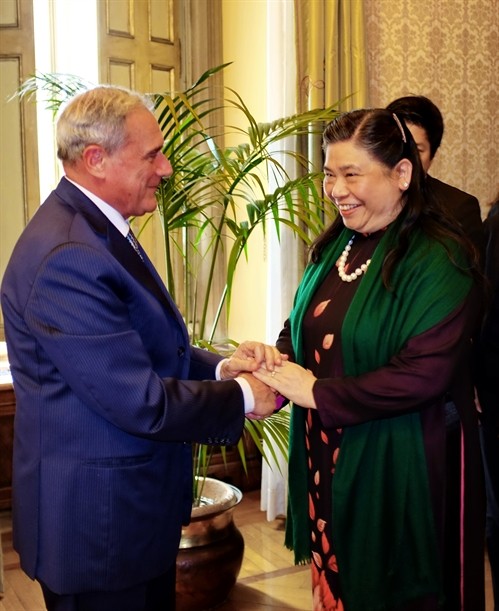 Vietnam valora altamente asociación estratégica con Italia - ảnh 1