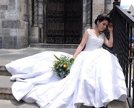 Romántica Ba Na en temporada de bodas - ảnh 3