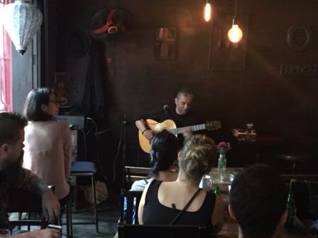 Guitarrista español Jesús Morente presenta su arte en Hanoi - ảnh 1