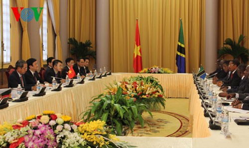Tổng thống Tanzania kết thúc tốt đẹp chuyến thăm Việt Nam - ảnh 1