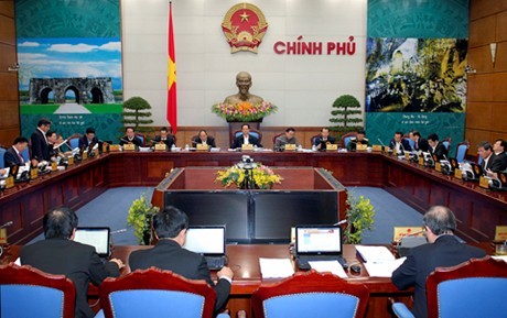 Thủ tướng Nguyễn Tấn Dũng chủ trì phiên họp Chính phủ thường kỳ tháng 1/2015 - ảnh 1