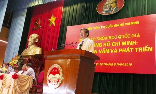 Hội thảo Tư tưởng Hồ Chí Minh- Giá trị nhân văn và phát triển - ảnh 1