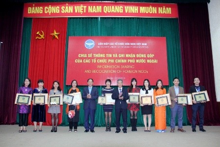 30 tổ chức phi chính phủ nước ngoài tiêu biểu được khen thưởng - ảnh 1