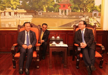 Tăng cường hợp tác giữa hai Thủ đô Hà Nội, Phnom Penh - ảnh 1