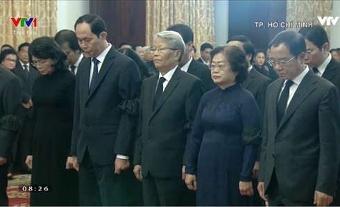 Lãnh đạo Đảng, Nhà nước viếng nguyên Thủ tướng Phan Văn Khải  - ảnh 2