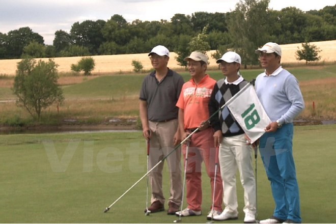 Giải Golf hữu nghị chào mừng 40 năm quan hệ ngoại giao Việt - Đức - ảnh 1