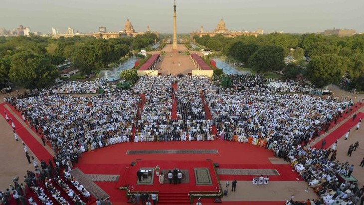 New Indian Cabinet sworn in - ảnh 1