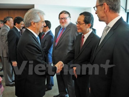 Việt Nam và Uruguay tăng cường quan hệ hợp tác - ảnh 1