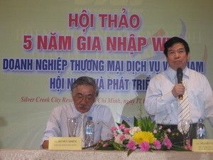 រយះពេល 5ឆ្នាំ ចូលរួម WTO - អង្គភាពអាជីវកម្មពាណិជ្ជកម្ម សេវាកម្មវៀតណាម ធ្វើសមាហរណកម្ម និងអភិវឌ្ឈន៏ - ảnh 1