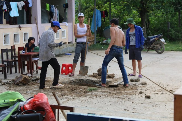 Du học Việt tại Nga xây công trình, tu bổ trường học ở bản Rào Con, Quảng Bình - ảnh 7