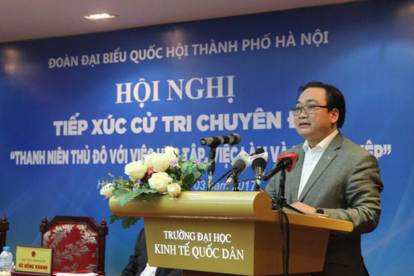 Hanoi pledges full support for budding entrepreneurs - ảnh 1