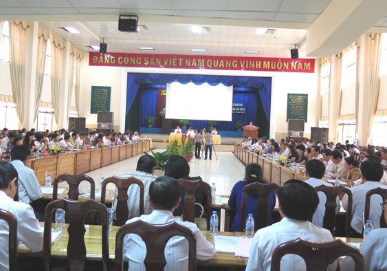 សន្និសីទស្ដីអំពីសកម្មភាពរបស់ក្រុមប្រឹក្សាប្រជាជនខេត្តនិងទីក្រុងនៅតំបន់វាលសណ្តរទន្លេ Cuu Long - ảnh 1
