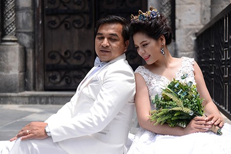 រូបថតអាពាហ៍ពិពាហ៍ដ៏រ៉ូមែនទិកនៅ Ba Na - ảnh 7