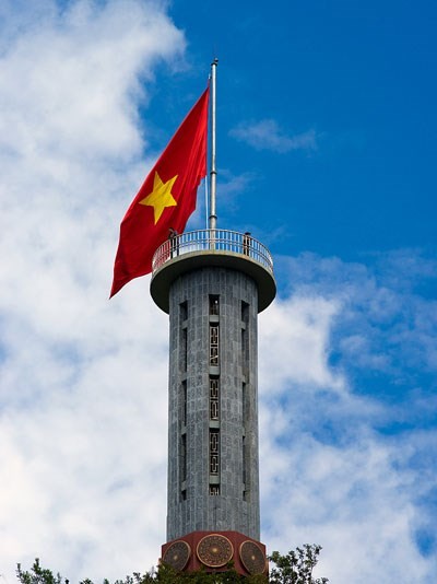 Flaggenturm Lung Cu in Nordvietnam - ảnh 1