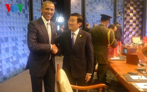 Staatspräsident Truong Tan Sang beendet Teilnahme am APEC-Gipfel - ảnh 2
