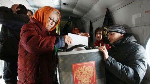 Russland: Start der Präsidentschaftswahl - ảnh 1