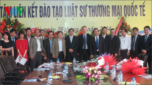 International training center of trade lawyers inaugurated - ảnh 1