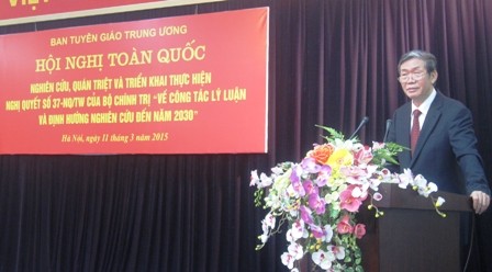 National seminar on theoretical work and research orientation until 2030 - ảnh 1