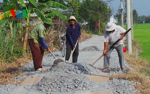 Spring arrives in Long An’s new rural areas - ảnh 1