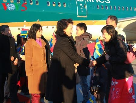 National Assembly leader Nguyen Thi Kim Ngan started European tour - ảnh 1