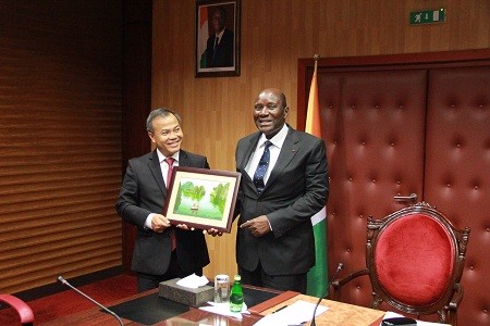 Vietnam y Costa de Marfil fortalecen cooperación multifacética - ảnh 1