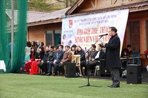 Sportfestival der vietnamesischen Studenten im russischen Moskau - ảnh 1